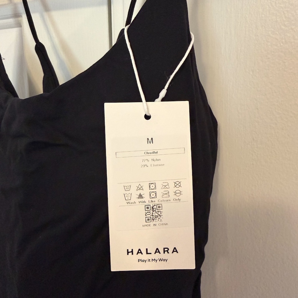 Halara Softlyzero Plush Backless Active Dress-Easy Peezy Edition Black - Picture 7 of 10